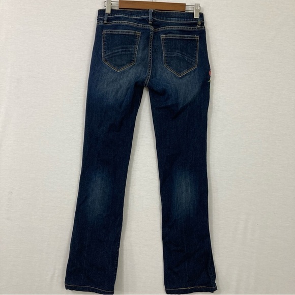Driftwood Classic Fit Kelly Floral Embroidered Bootcut Jeans size 26 - Picture 9 of 10